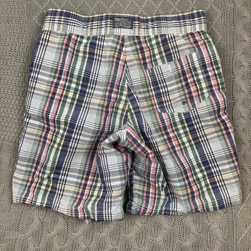 Ralph Lauren Plaid Swim Trunks - Multicolor ~ 8/10